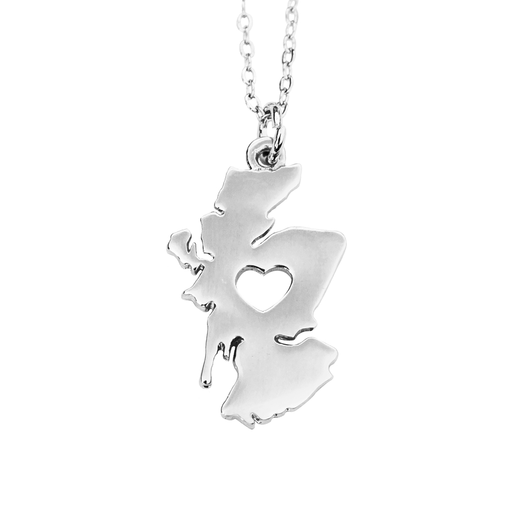 Scotland Map Pendant - Click Image to Close